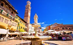Piazza delle Erbe in Verona