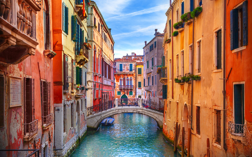 Kanal in Venedig