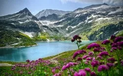 Weißsee im Salzburger Land, Österreich