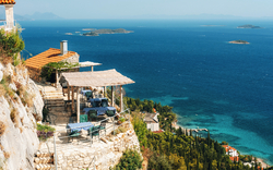 Orebić auf der kroatischen Halbinsel Pelješac