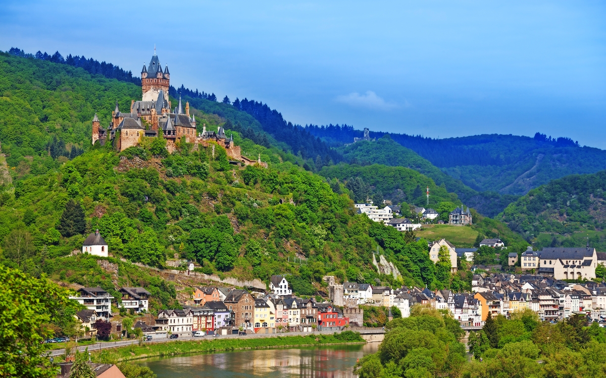 Cochem in Rheinland-Pfalz, Deutschland