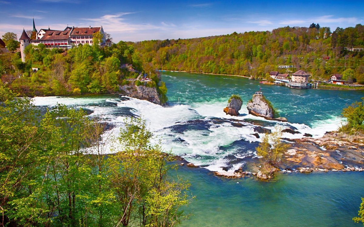 Rheinfall, Schaffhausen, Schweiz