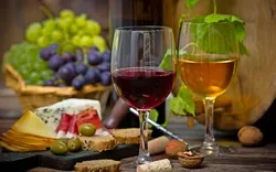 Wein und Käse