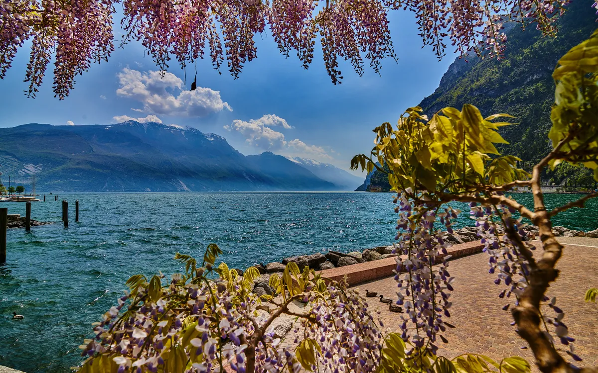 Gardasee nahe Riva del garda