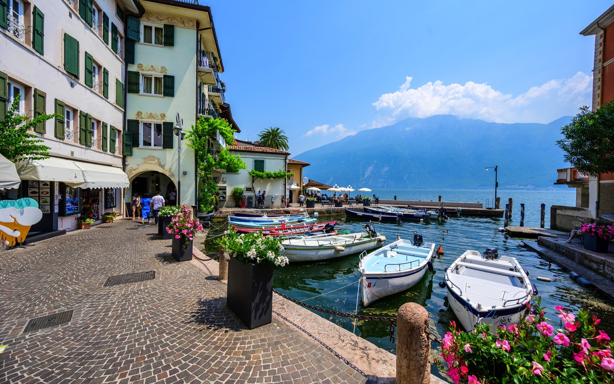 Limone sul Garda - Hafendorf am Gardasee