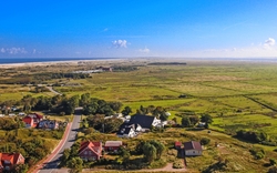 Leuchtturmblick auf die Insel Norderney