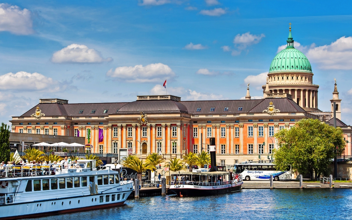 Schiffsanleger in Potsdam