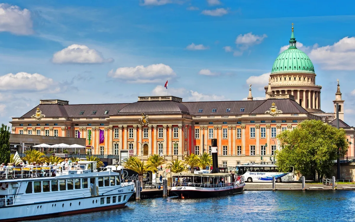 Schiffsanleger in Potsdam