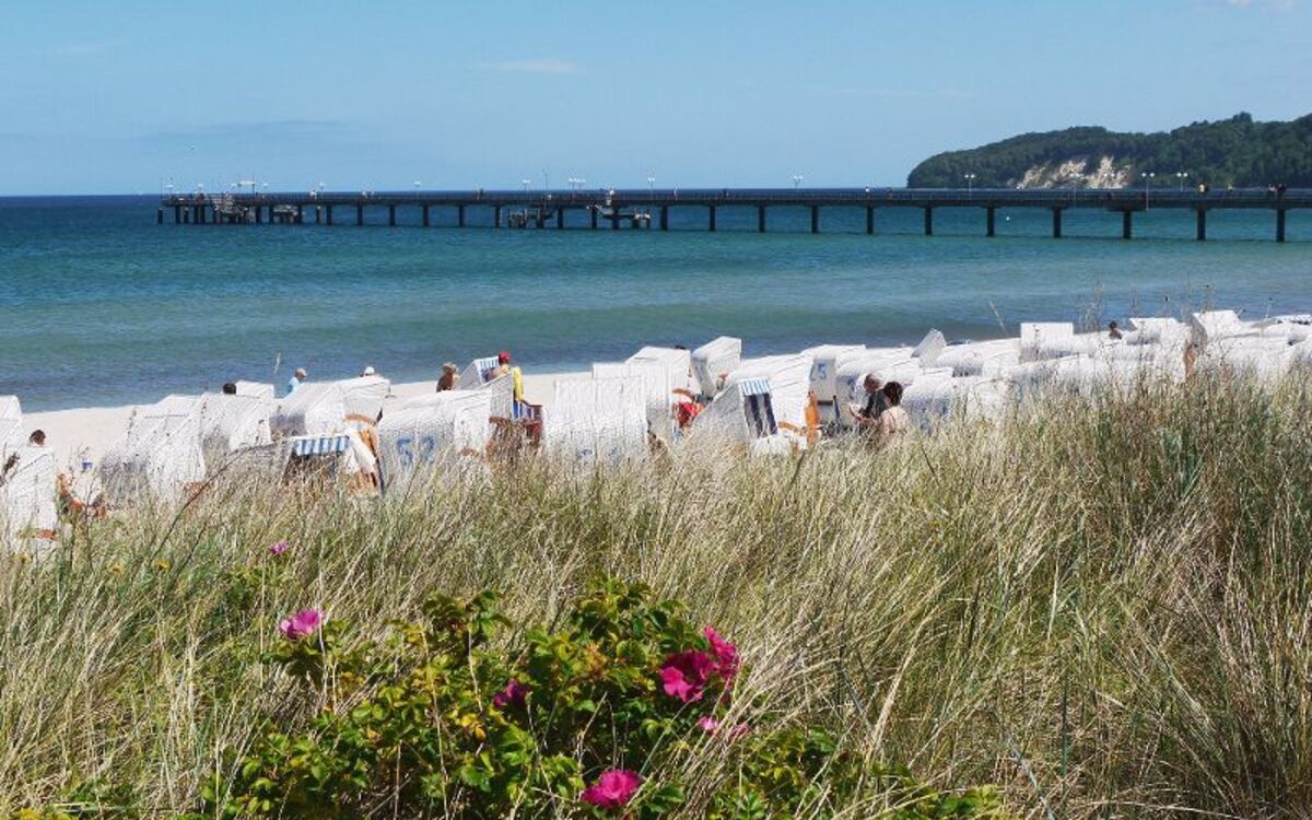 Seebrücke auf der Insel Rügen