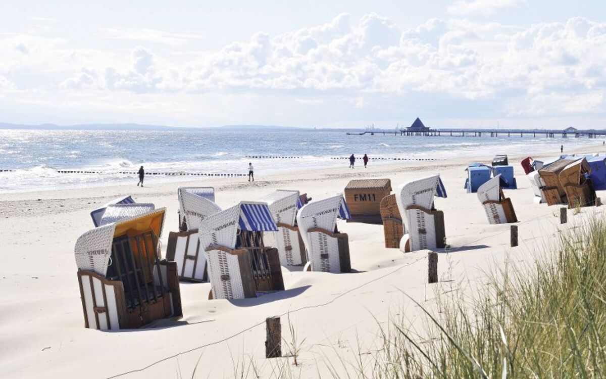 Strandkörbe in Heringsdorf