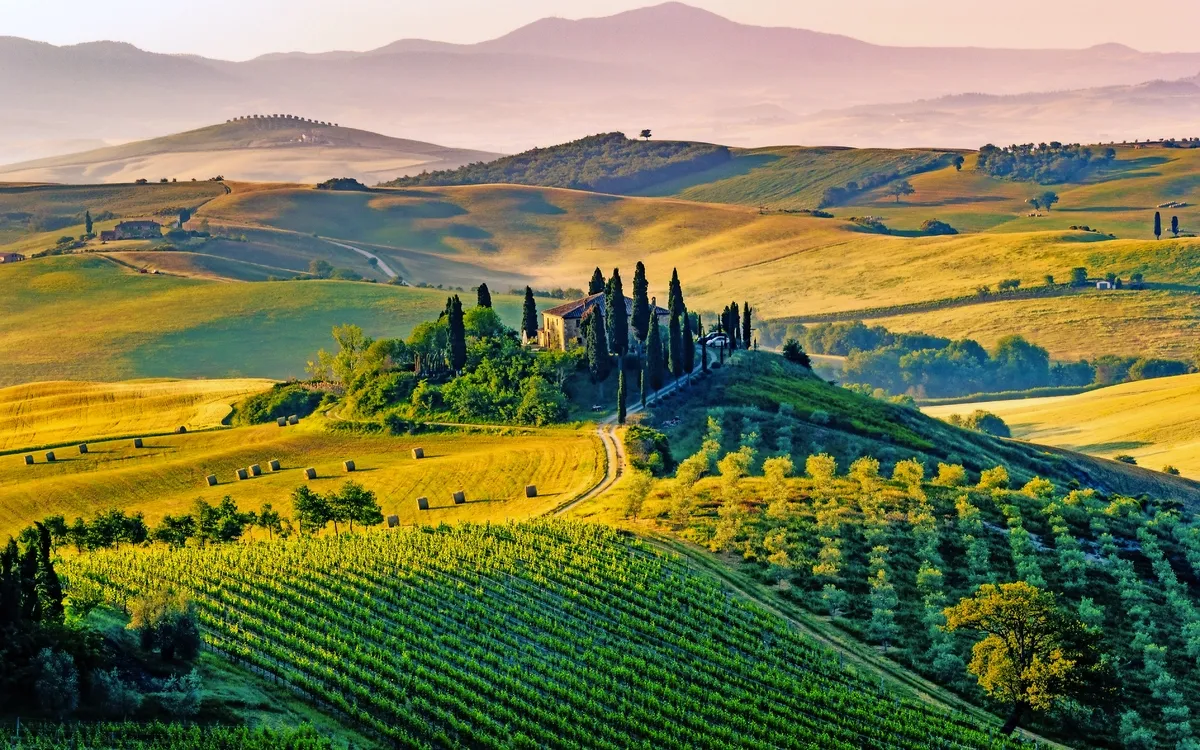 Toskana, Landschaft