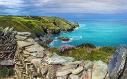 von Boscastle nach Tintagel in Cornwall, Vereinigtes Königreich