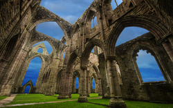 Tintern Abbey - das erste Zisterzienserkloster in Wales und das zweitälteste in Großbritannien