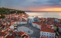 Piran an der slowenischen Adriaküste