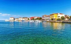 Porec Stadt und Hafen