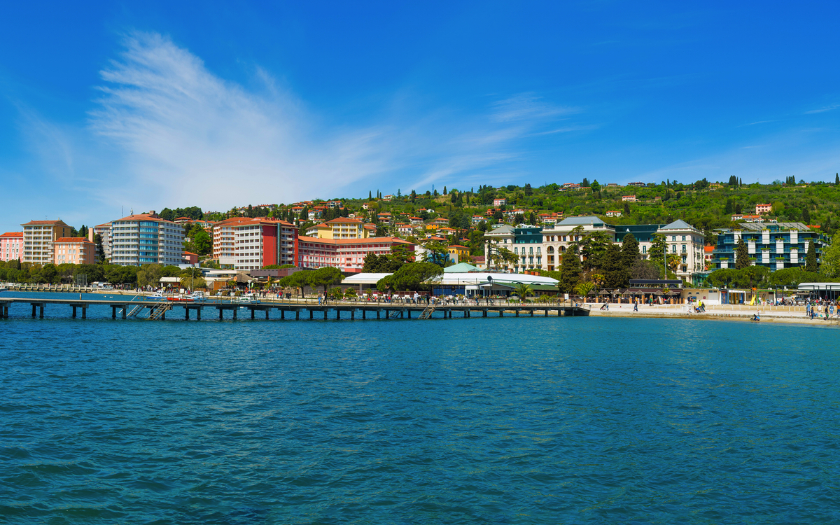 Portorož an der slowenischen Adriaküste