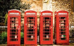ote Telefonzellen in London