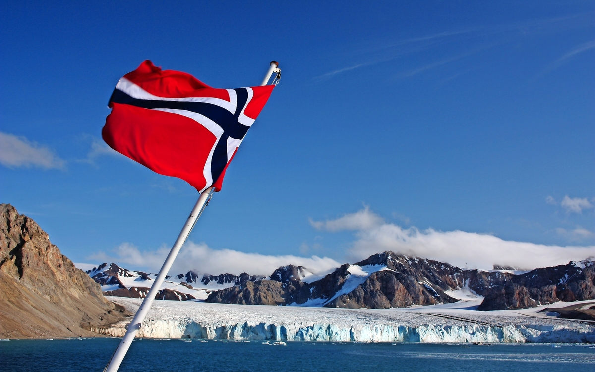 Monacobreen in Spitzbergen