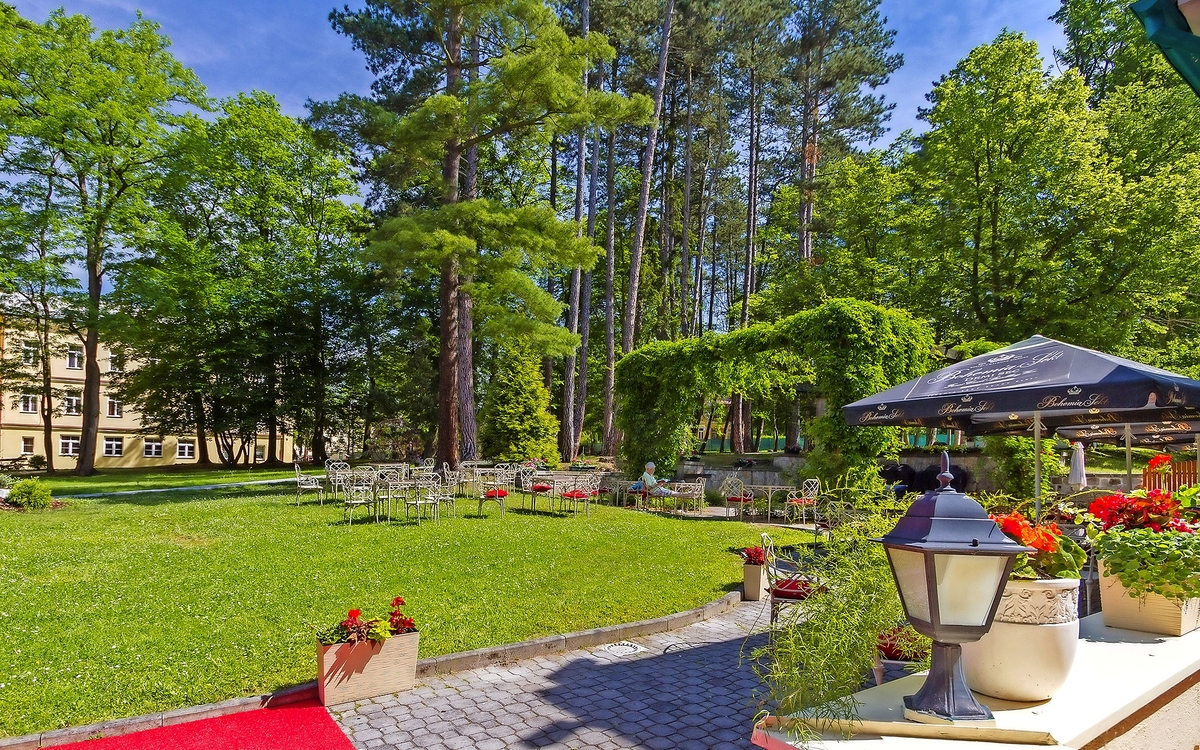 Kurhotel Pawlik-Aquaforum, Sommer-Terrasse