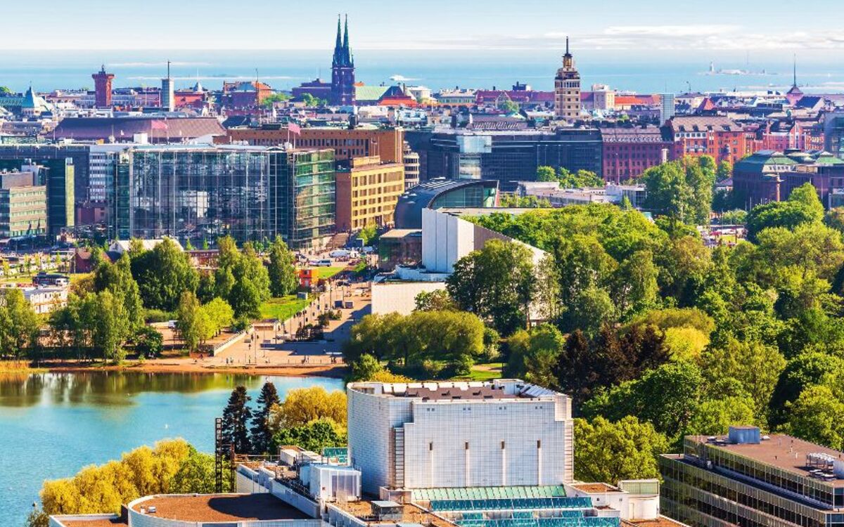 Stadtansicht Helsinki