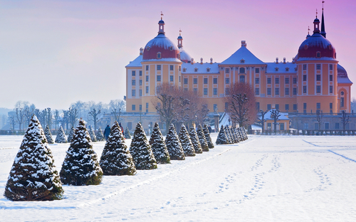 Schloss Moritzburg bei Dresden, Deutschland