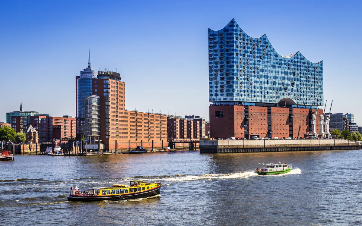 Elbphilharmonie am Hamburger Hafen, Deutschland