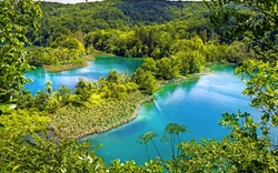 Nationalpark Plitvicer Seen in Dalmatien, Kroatien