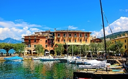 Torri del Benaco am Gardasee, Italien