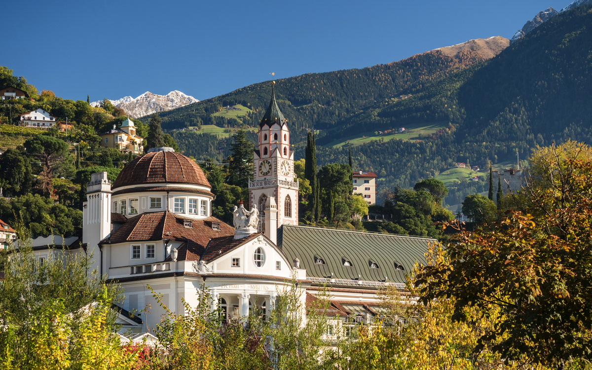 Meran im Etschtal