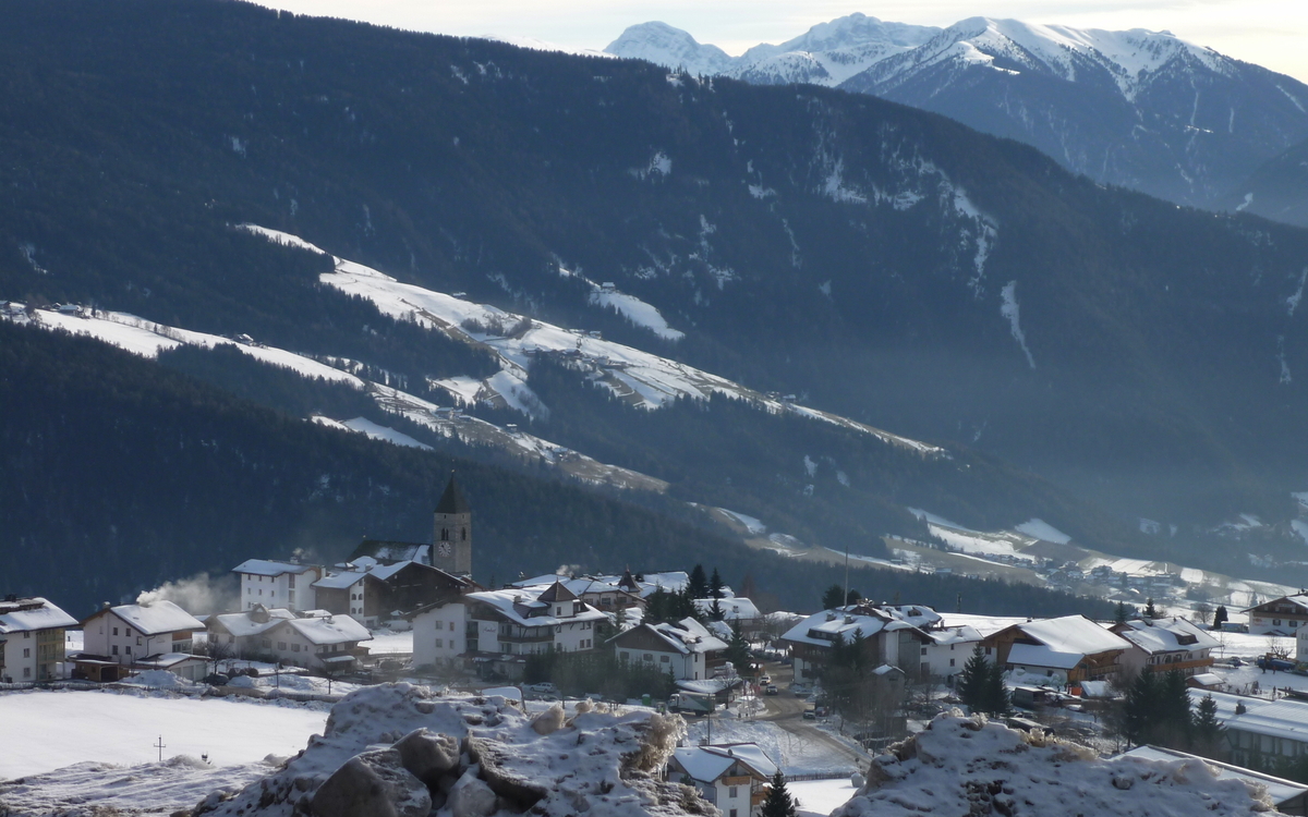 verschneites Südtirol