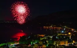 Feuerwerk am Gardasee