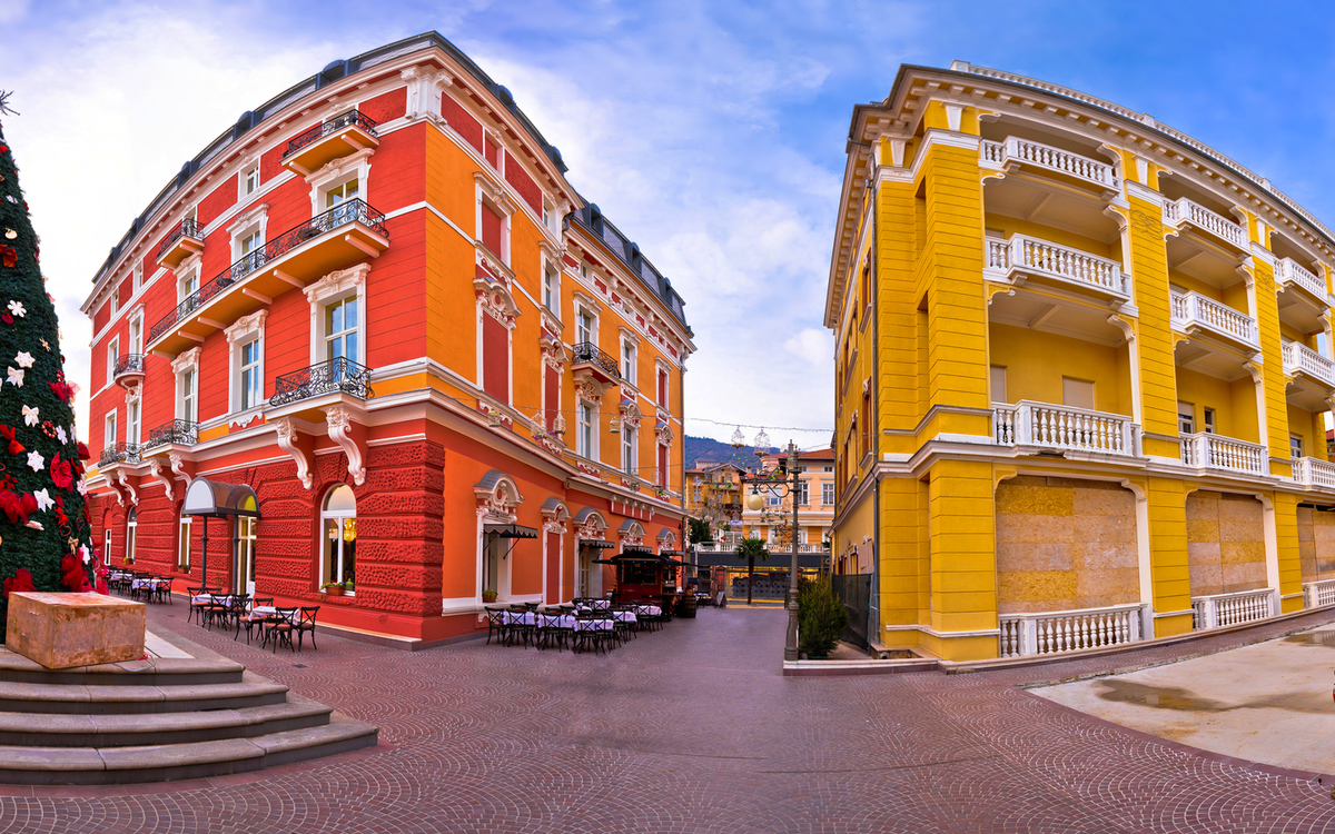 Opatija im Advent