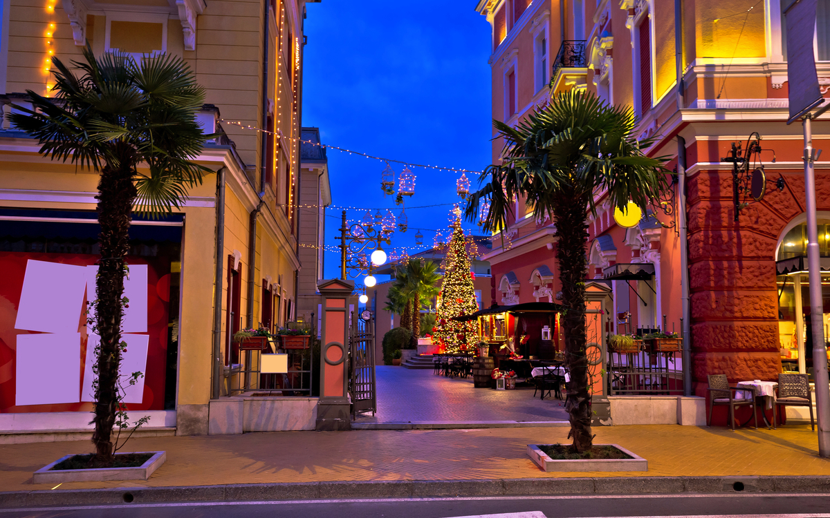 Adventt in Opatija