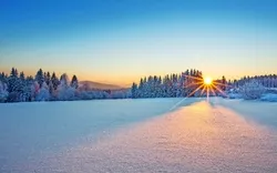 winterliches Riesengebirge