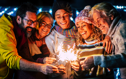 Festlich in den Silvesterabend