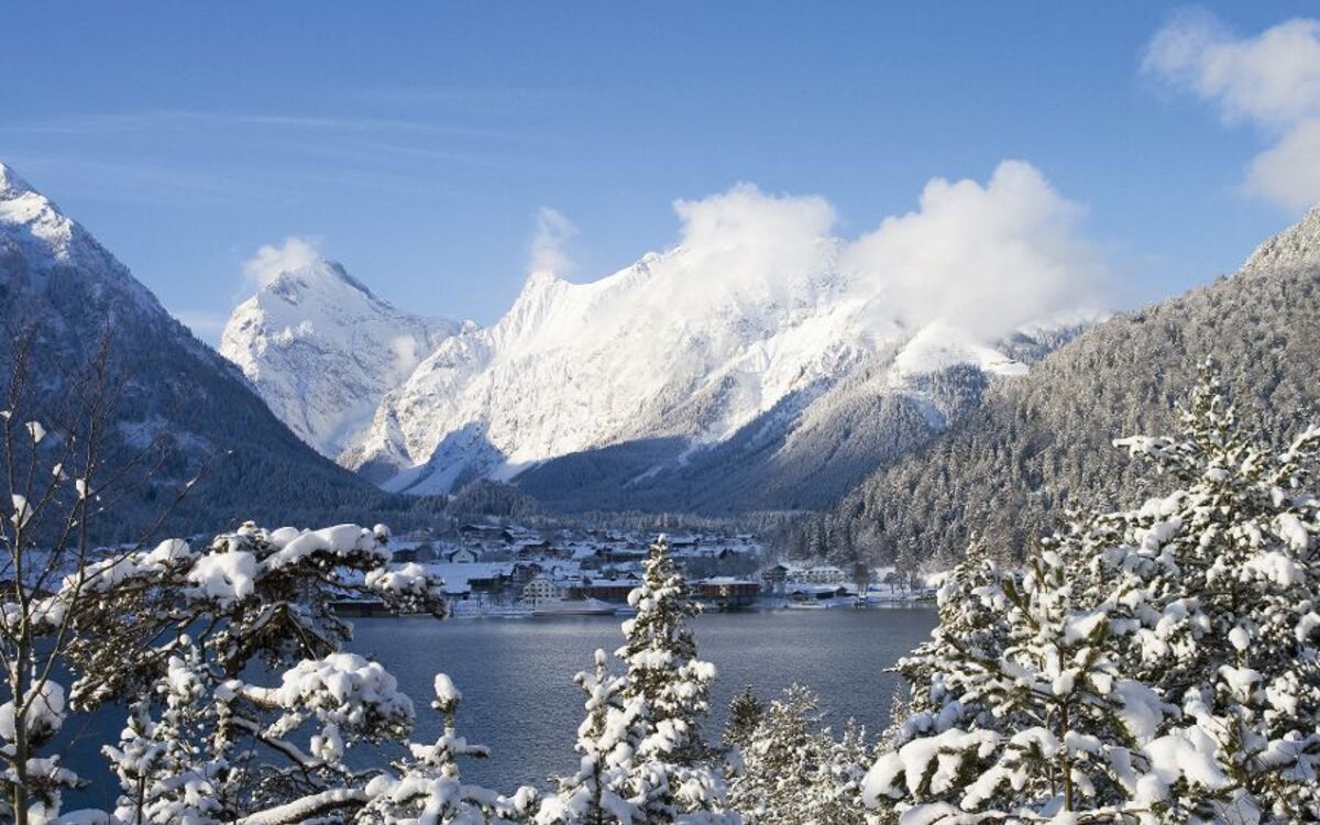 Alpine Winterlandschaft