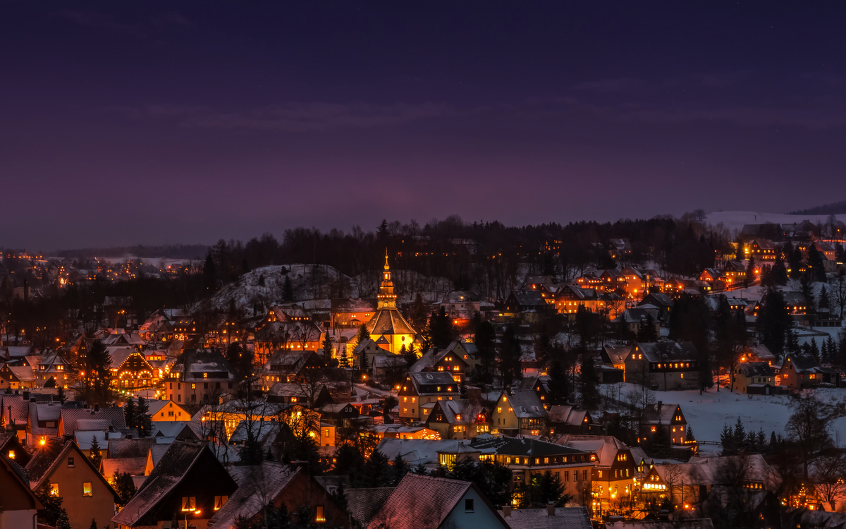 Weihnachten in Seiffen im Erzgebirge