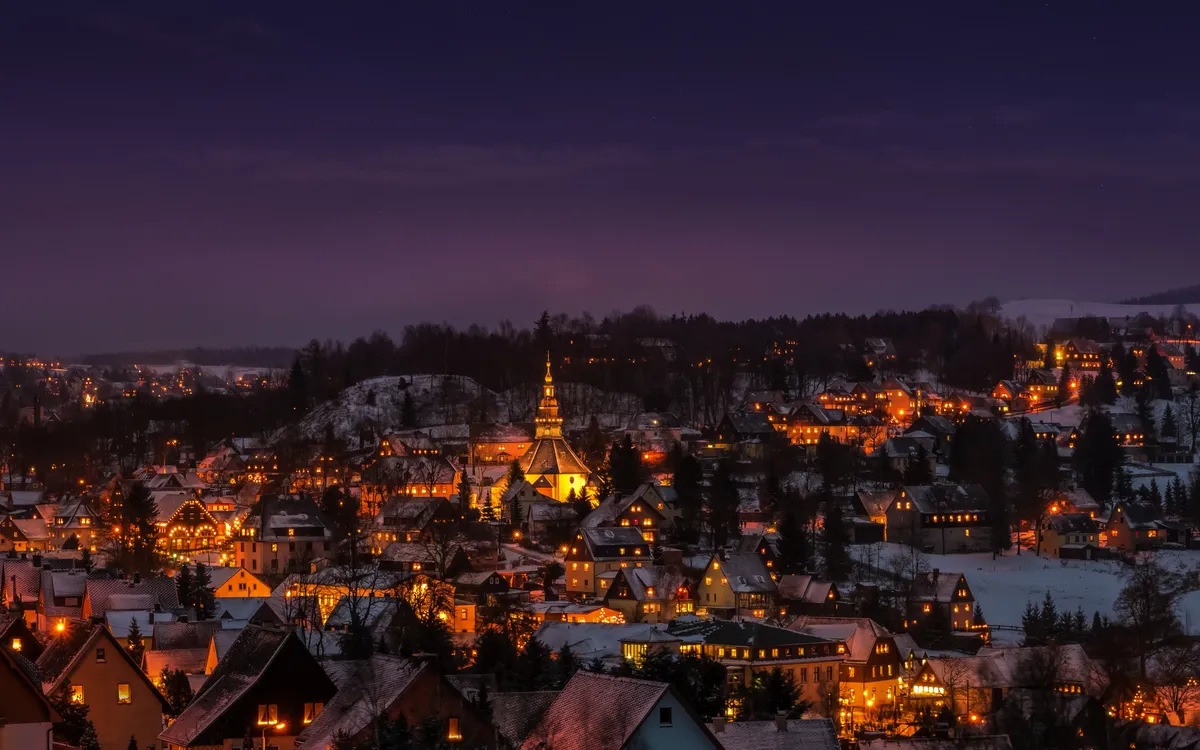 Weihnachten in Seiffen im Erzgebirge