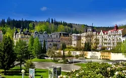 Kurstadt Marienbad: berühmte böhmische Kurstadt im Westen der Tschechischen Republik