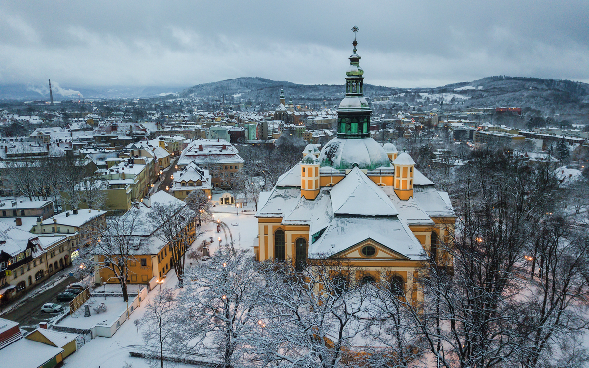 winterliches Jelenia Gora 