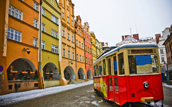 Jelenia Gora im Winter