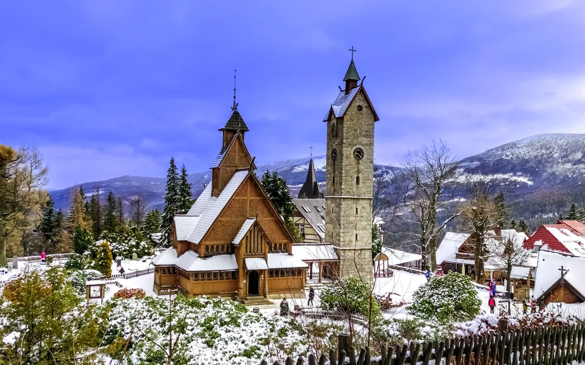 Stabkirche Wang in Karpacz, Polen