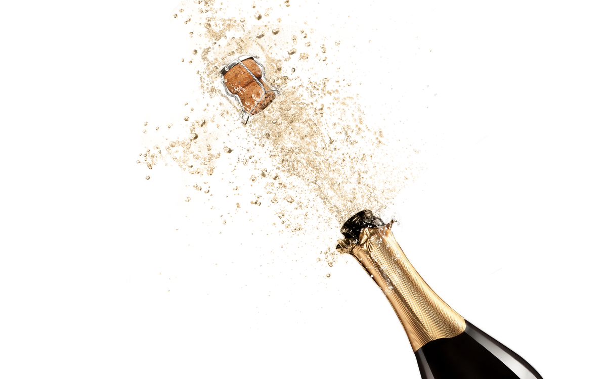 Champagner zum Fest