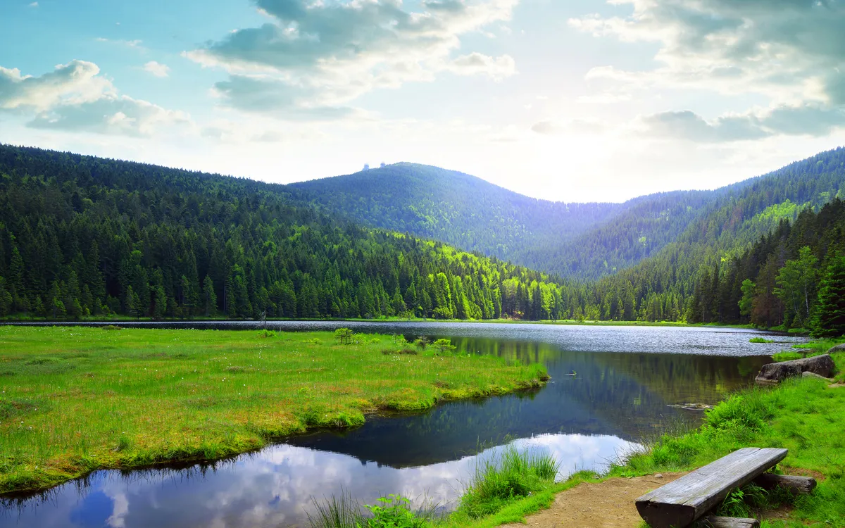 Kleiner Arbersee im Bayerischen Wald