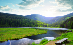 Kleiner Arbersee im Bayerischen Wald