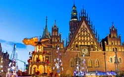 Weihnachtsmarkt  in Breslau