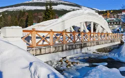 Wintersport im Riesengebirge in Spindlermühle