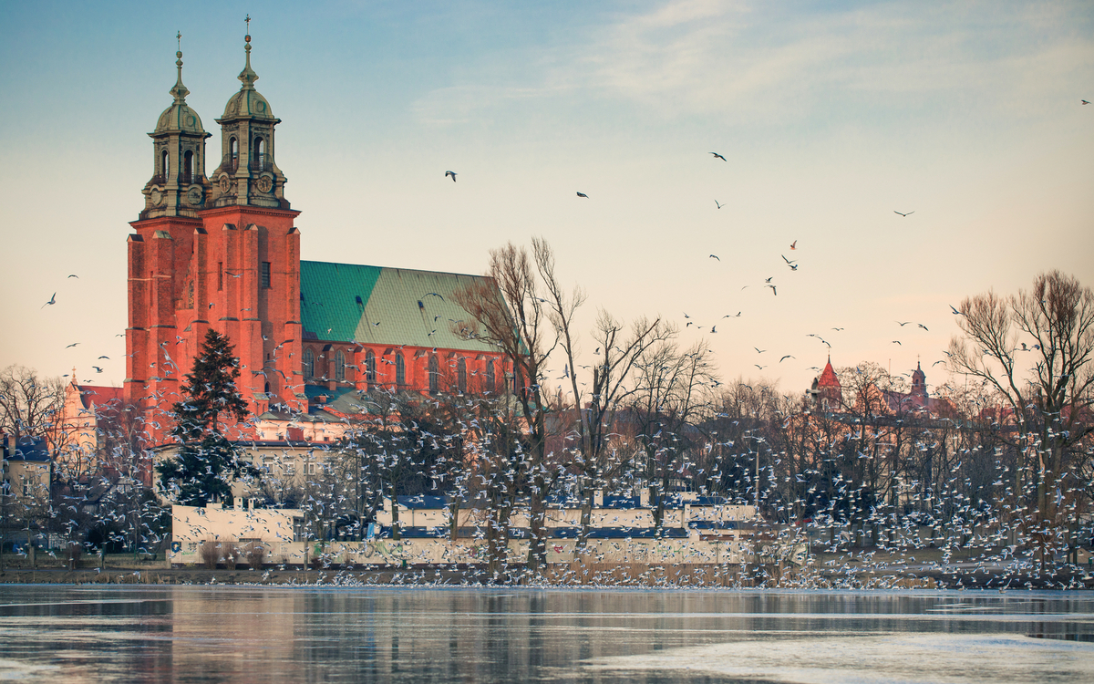 winterliches Gniezno