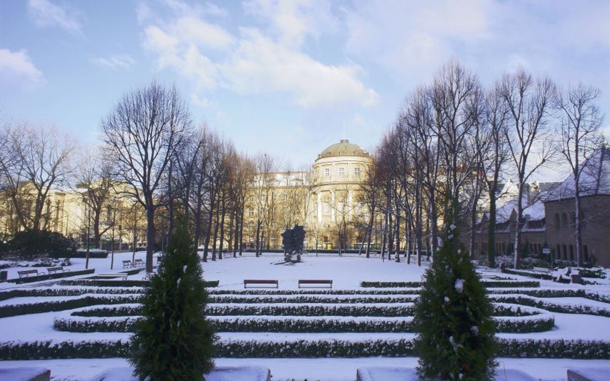 Posen im Winter