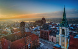 Toruń - Blick über den Marktplatz